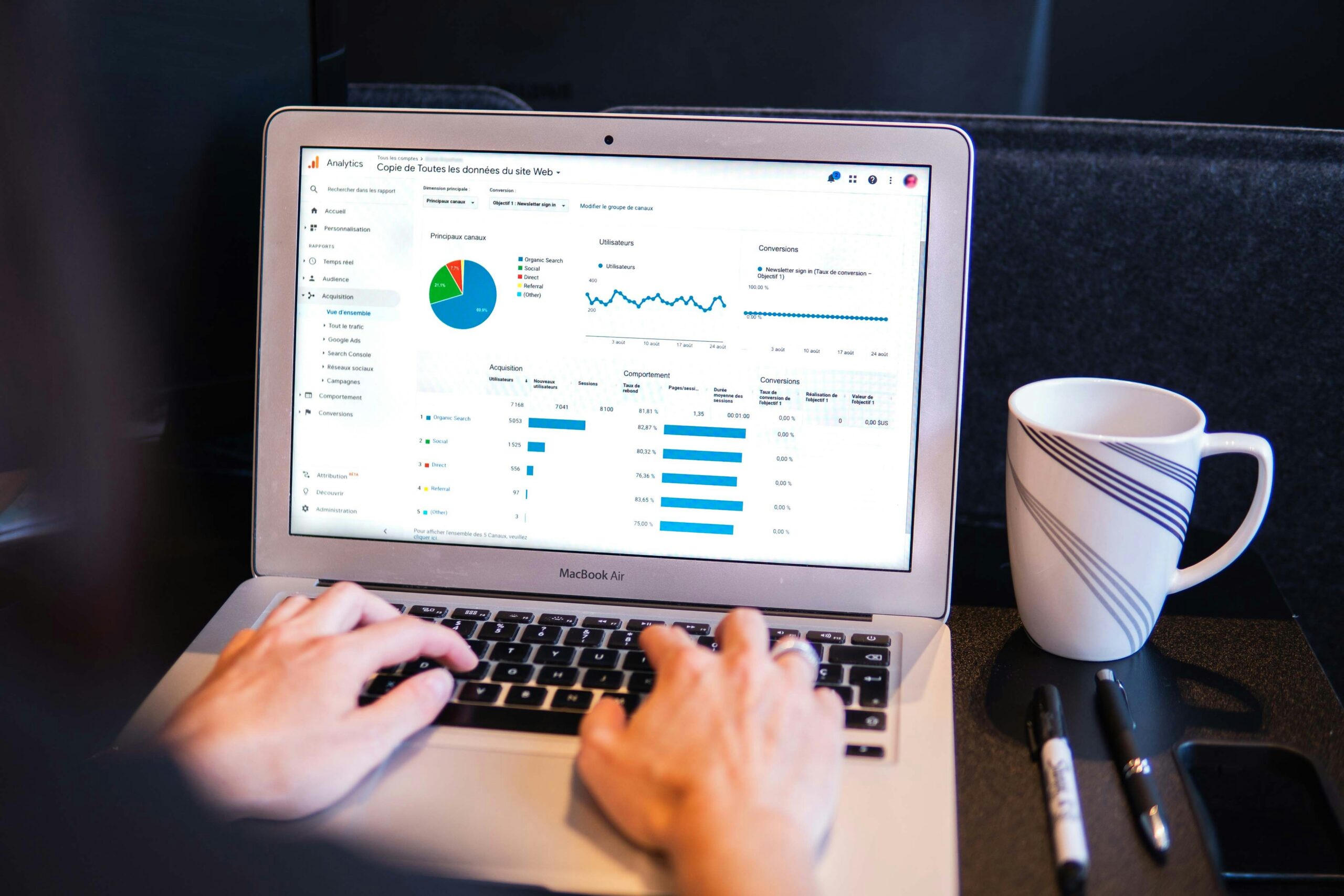 digital classroom technology connected through broadband services