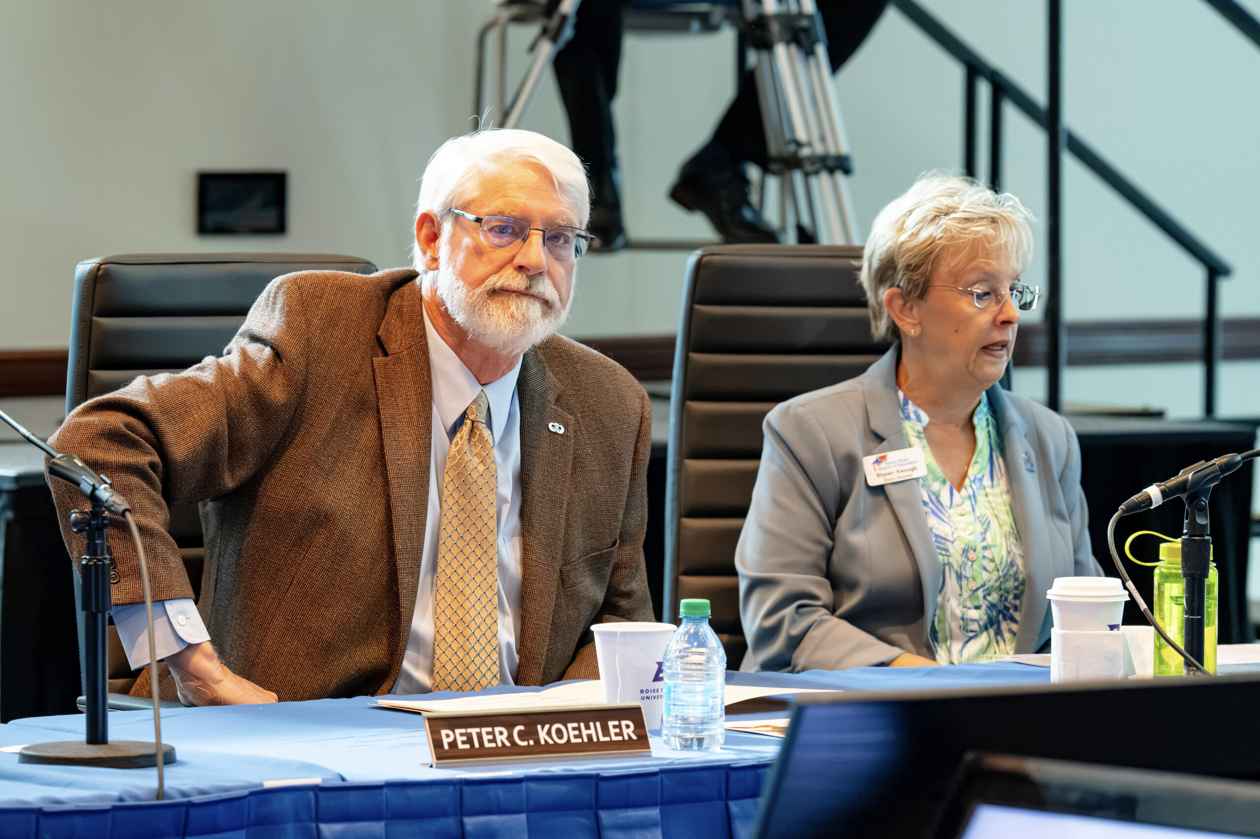 Board members discussing policy